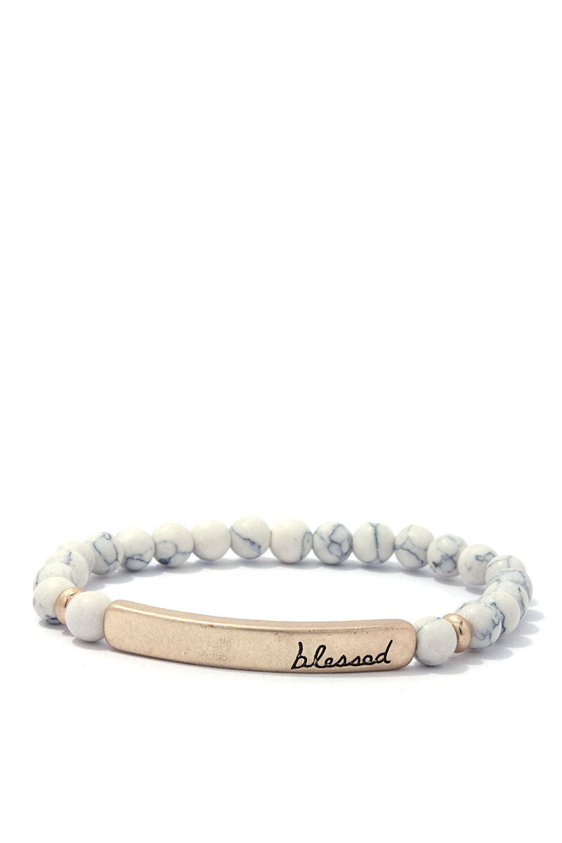 "Blessed" Bracelet