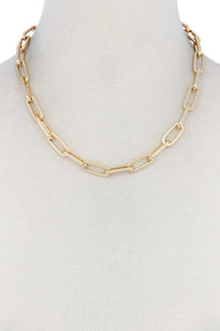 Golden Link Necklace